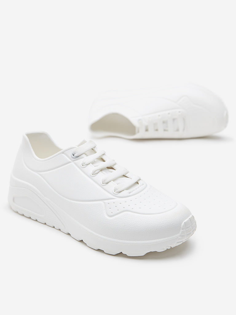Luna blu white shoes discount