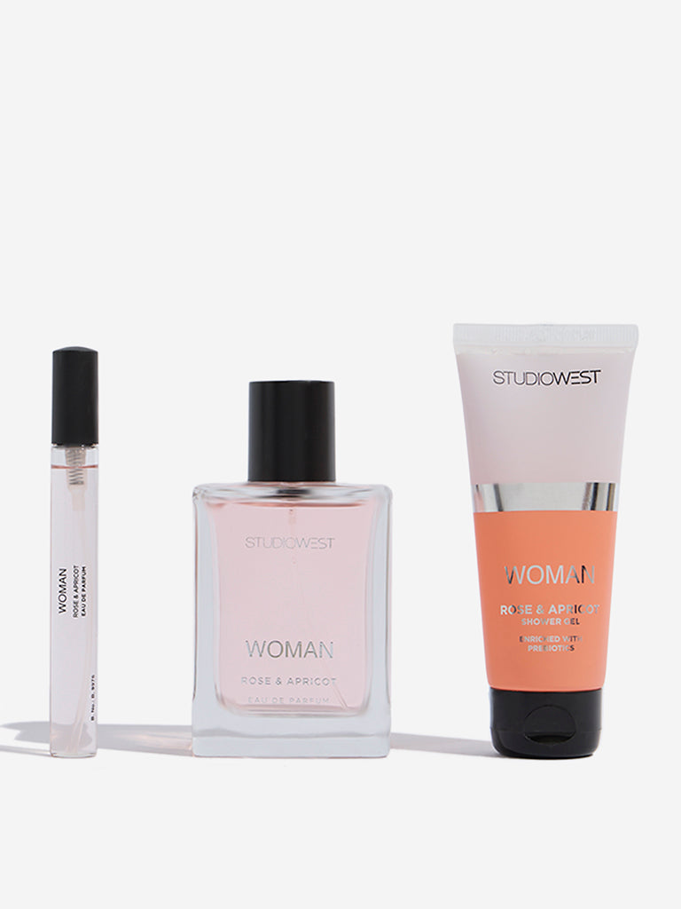 Studiowest Women Fragrance, Travel Spray and Shower Gel Gift Set