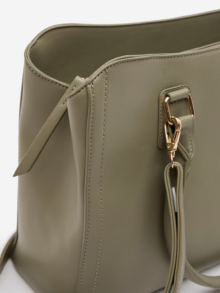 Westside Light Olive Hand Bag