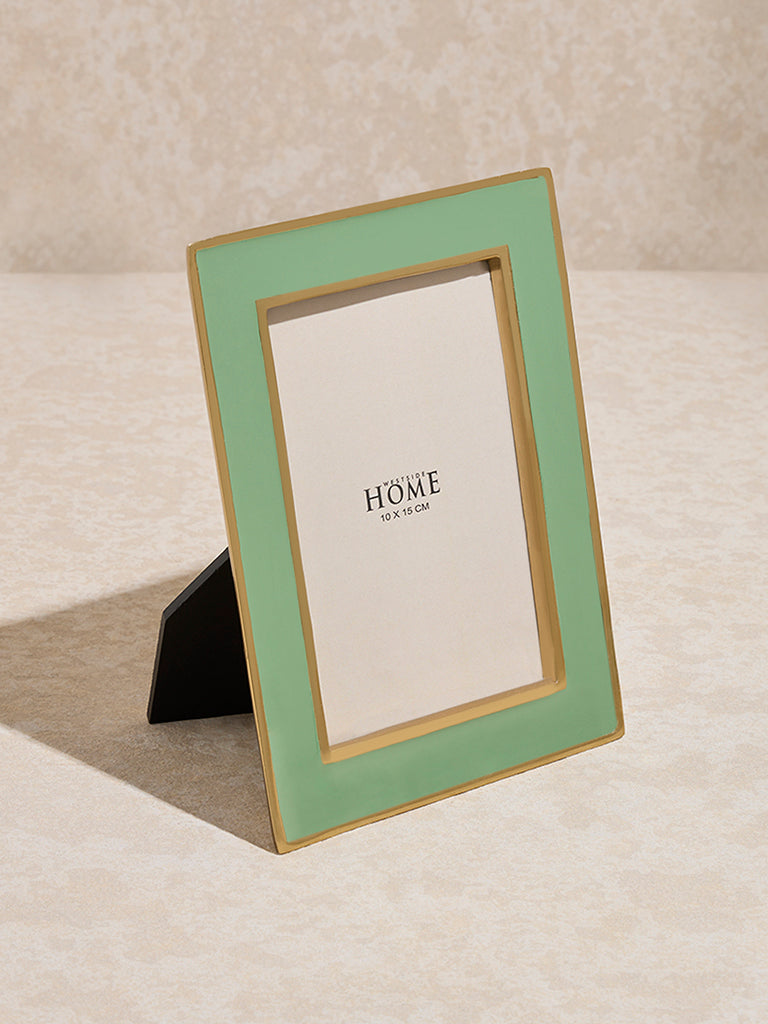 Westside Home Green Resin Photo Frame