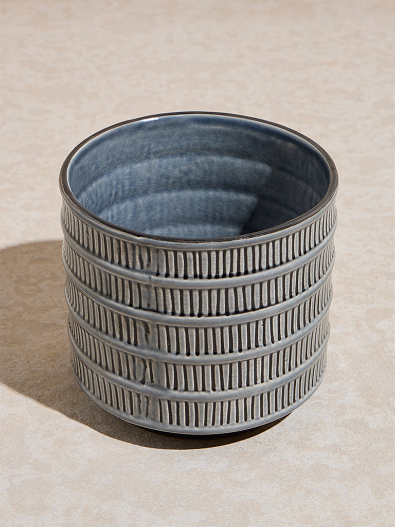 Westside Home Grey Ceramic Pot