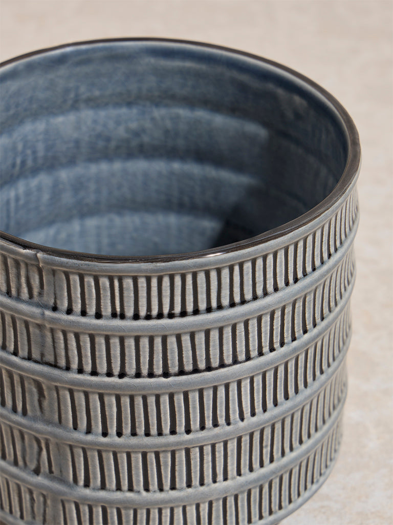Westside Home Grey Ceramic Pot