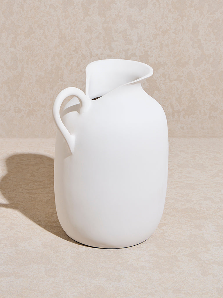 Westside Home White Jug Vase
