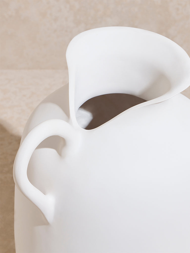 Westside Home White Jug Vase