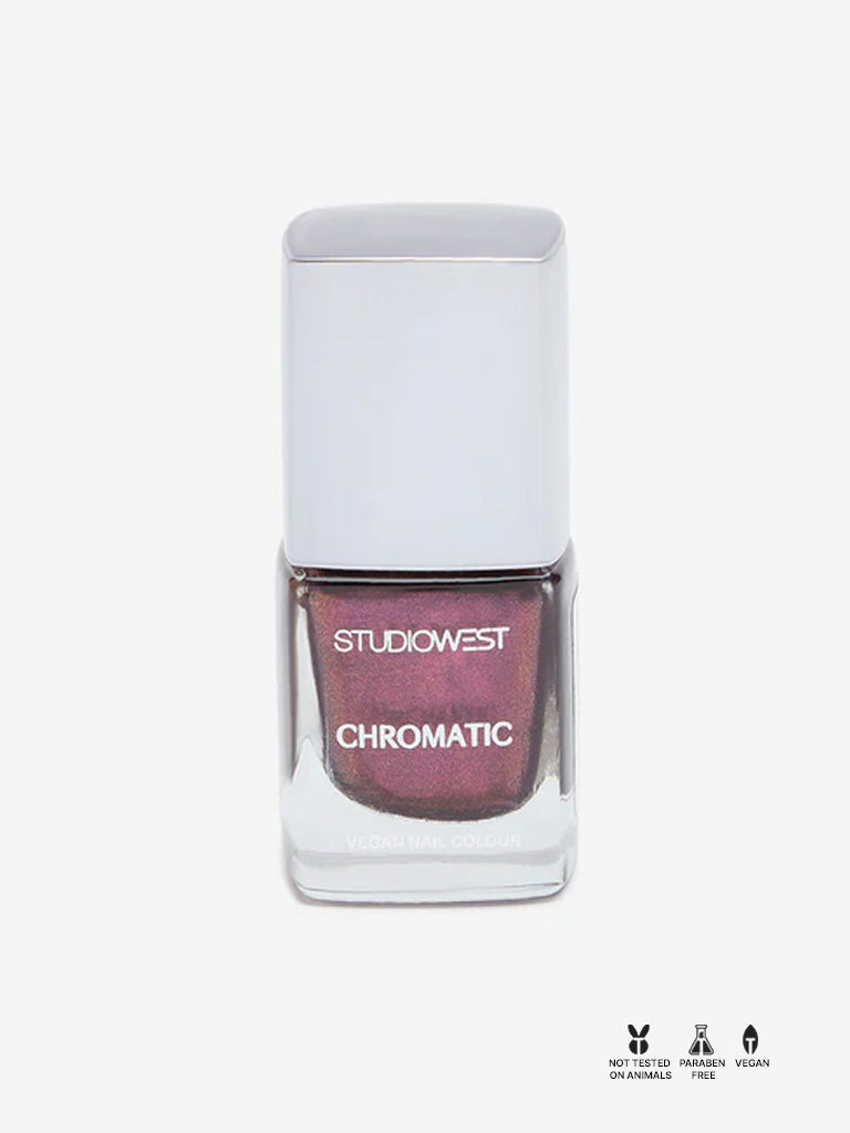 Studiowest Chromatic Wine Purple Glint PR-31 Nail Colour - 8 ml