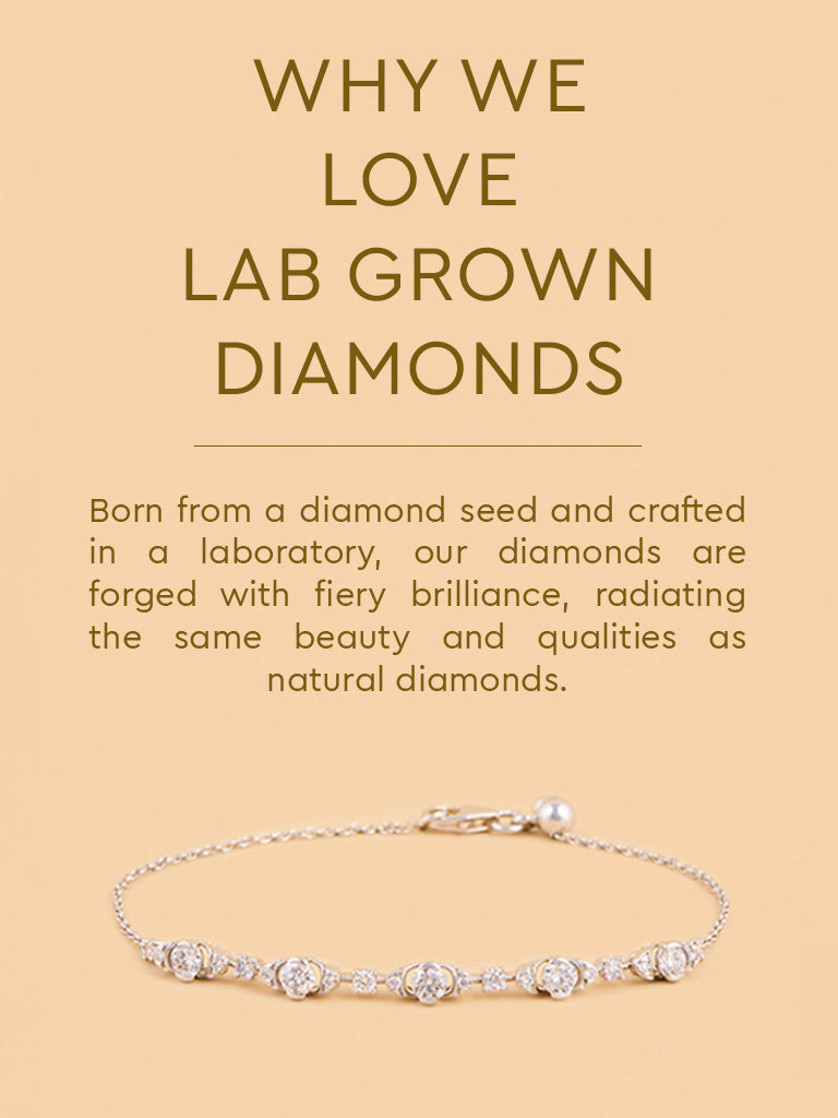 Chic Lab Diamond Chain Bracelet