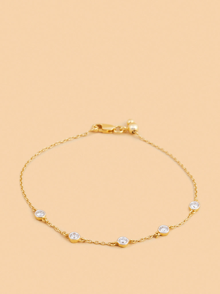 Westside X Pome Dazzling Lab Diamond Chain Bracelet