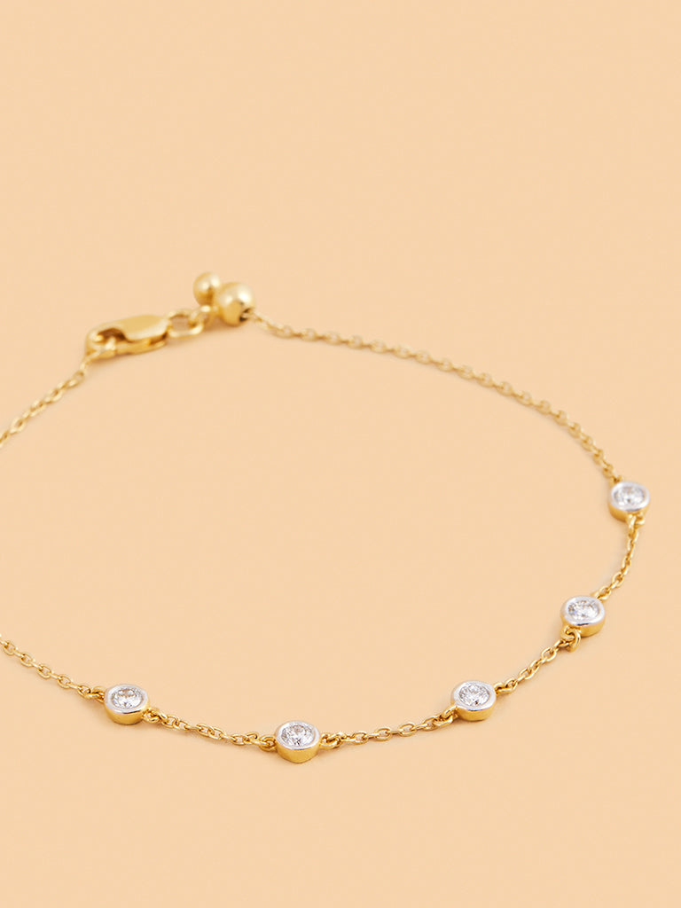 Westside X Pome Dazzling Lab Diamond Chain Bracelet