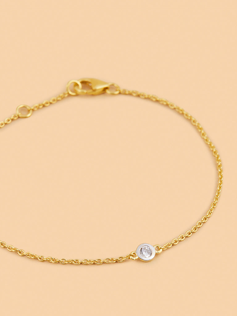 Timeless Solitaire Lab Diamond Bracelet