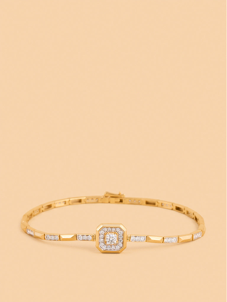Westside X Pome Geometric Lab Diamond Bracelet