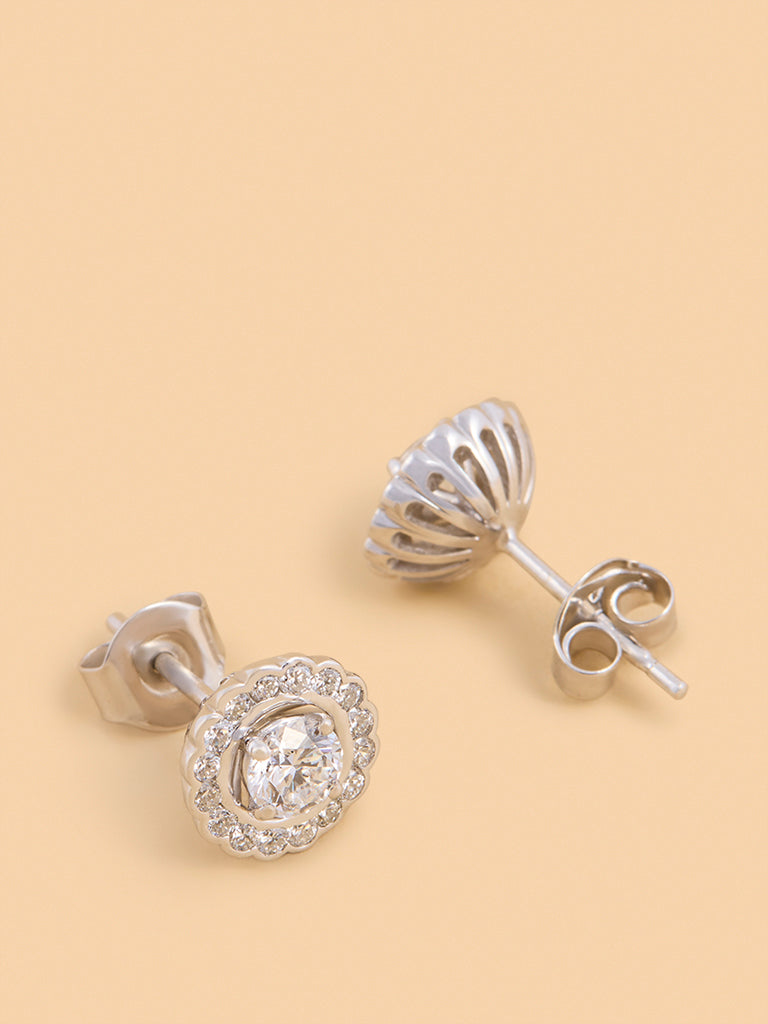 Westside X Pome Lumina Solitaire Lab Diamond Earrings