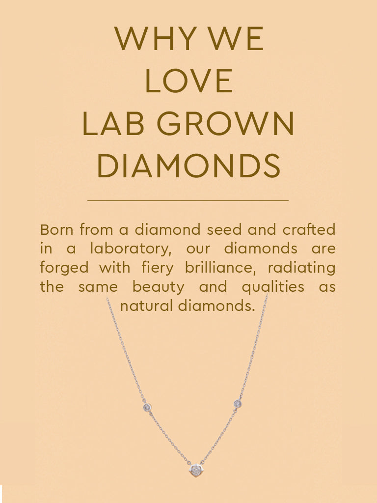 Westside X Pome Stellar Triple Lab Diamond Pendant Necklace