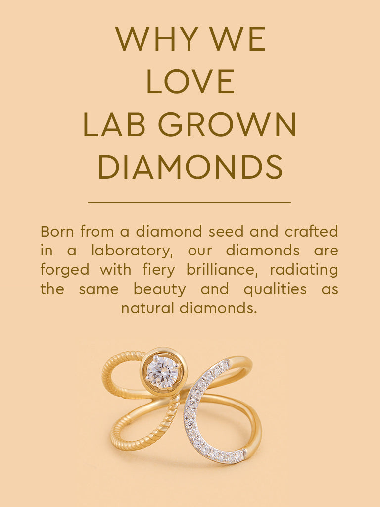 Infinity Lab Diamond Ring