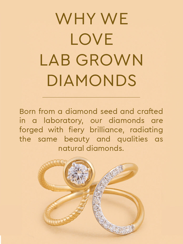 Infinity Lab Diamond Ring