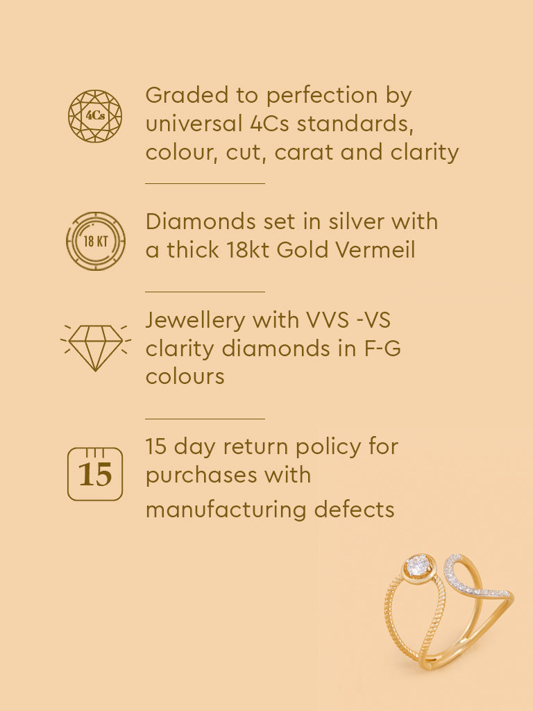 Infinity Lab Diamond Ring