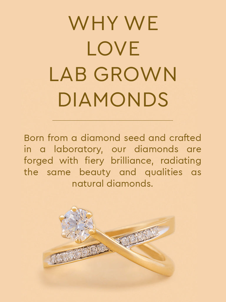 Classic Comet Solitaire Lab Diamond Ring