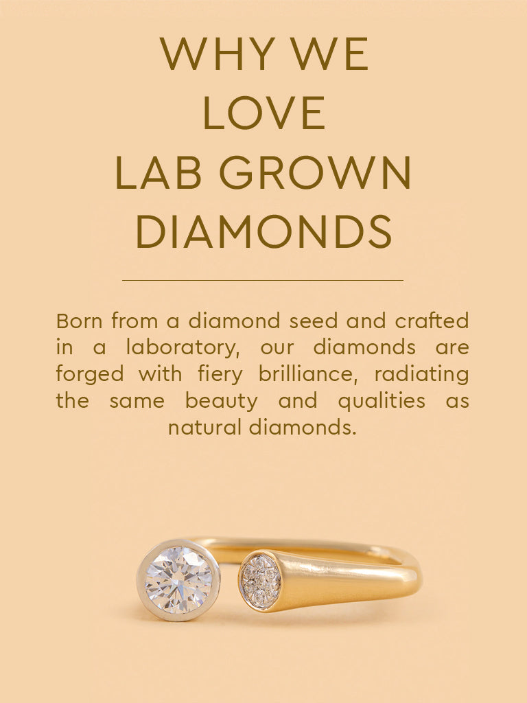 Westside X Pome Elegant Twin Lab Diamond Ring