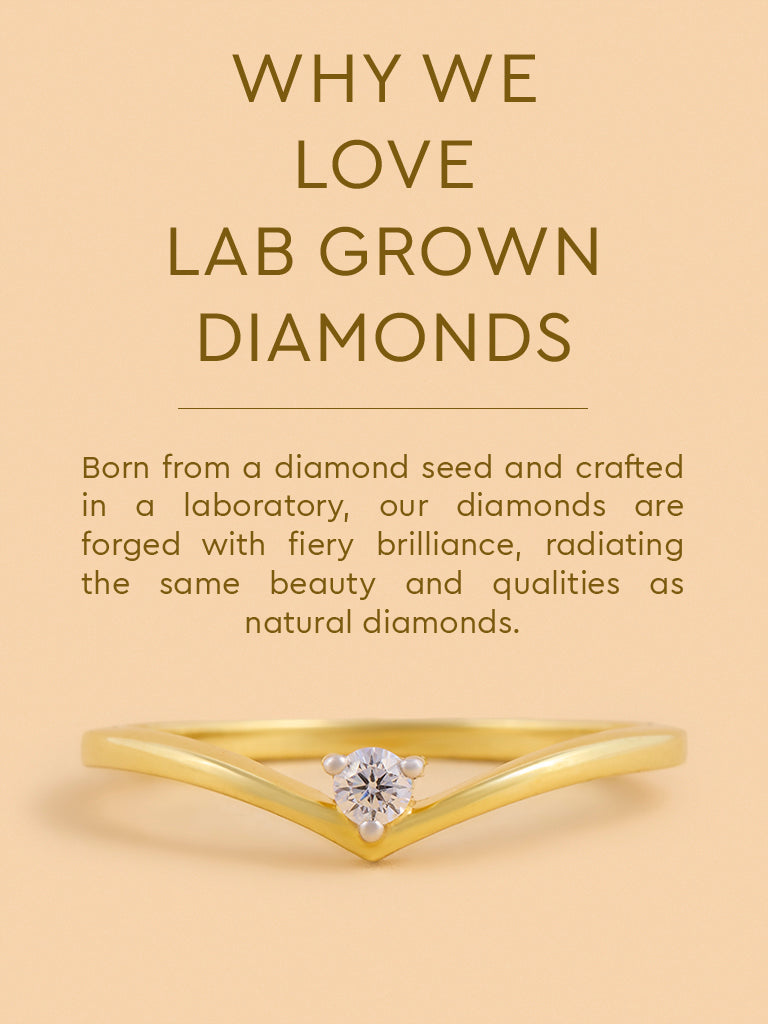 Westside X Pome Sleek Wave Lab Diamond Ring