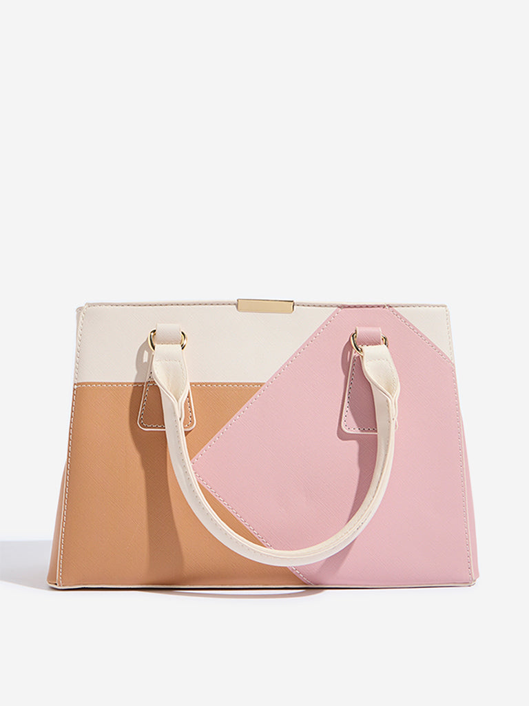 Westside Multicolour Colour Block Handbag