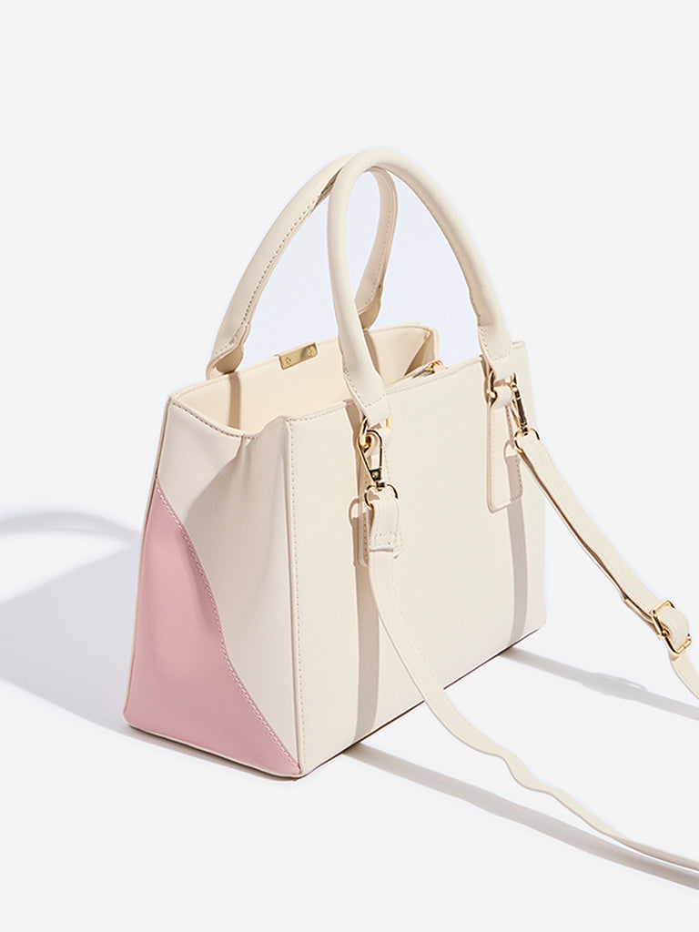 Westside Multicolour Colour Block Handbag