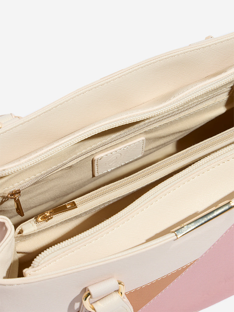 Westside Multicolour Colour Block Handbag