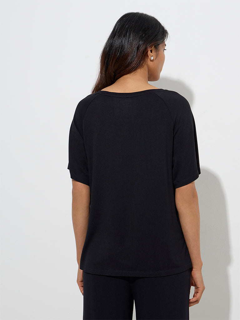 Wunderlove Black Supersoft Top