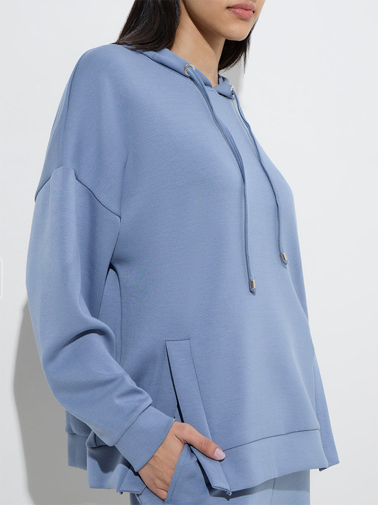 LOV Dusty Blue Hoodie