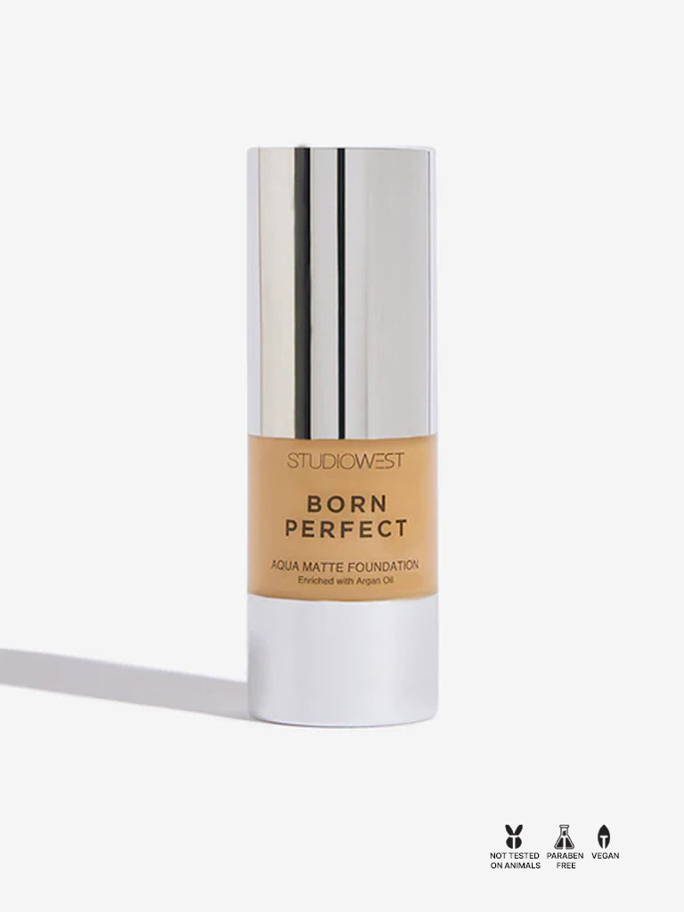 Studiowest Hazel Born Perfect Aqua Matte Foundation - 23  ML