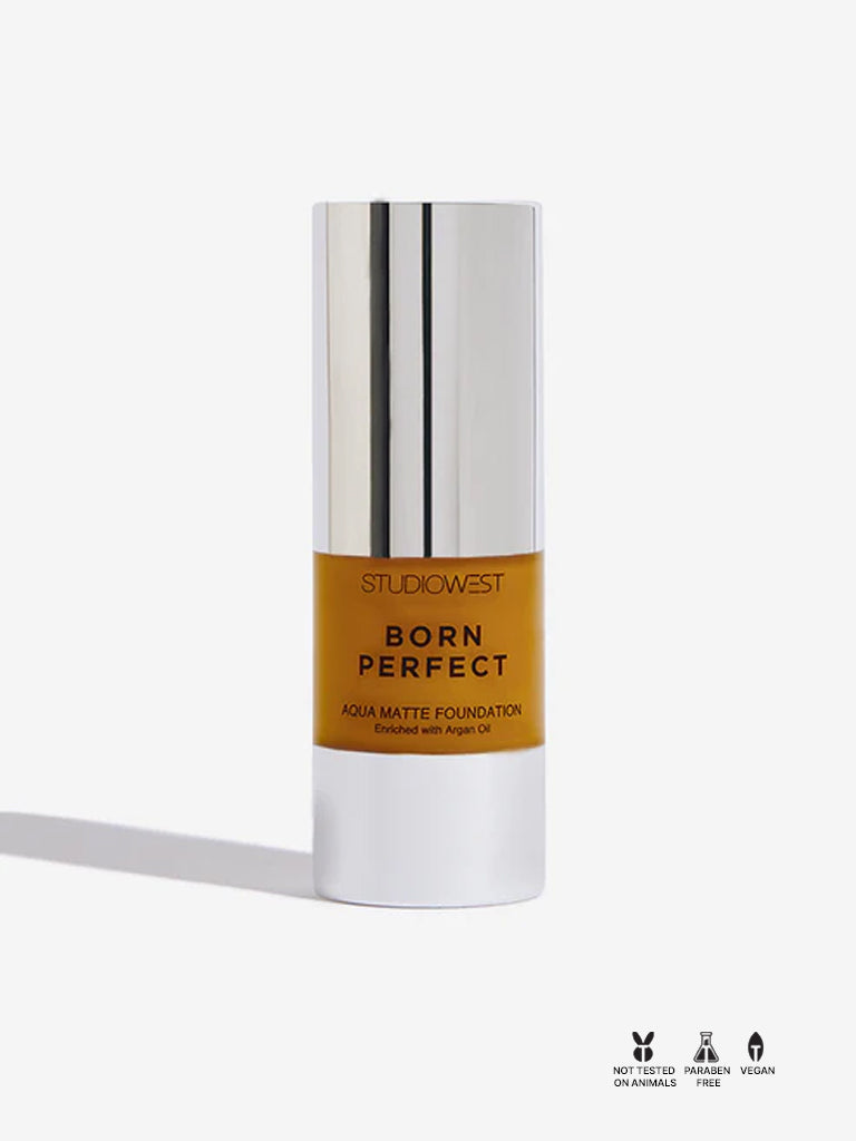 Studiowest Toffee Born Perfect Aqua Matte Foundation - 23 ml