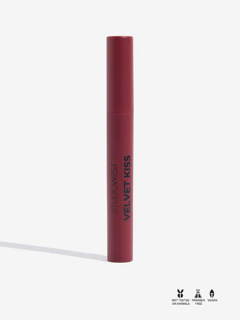 Studiowest Velvet Kiss Slim Stick Ruby Desire BE02 Lipstick - 2 gm