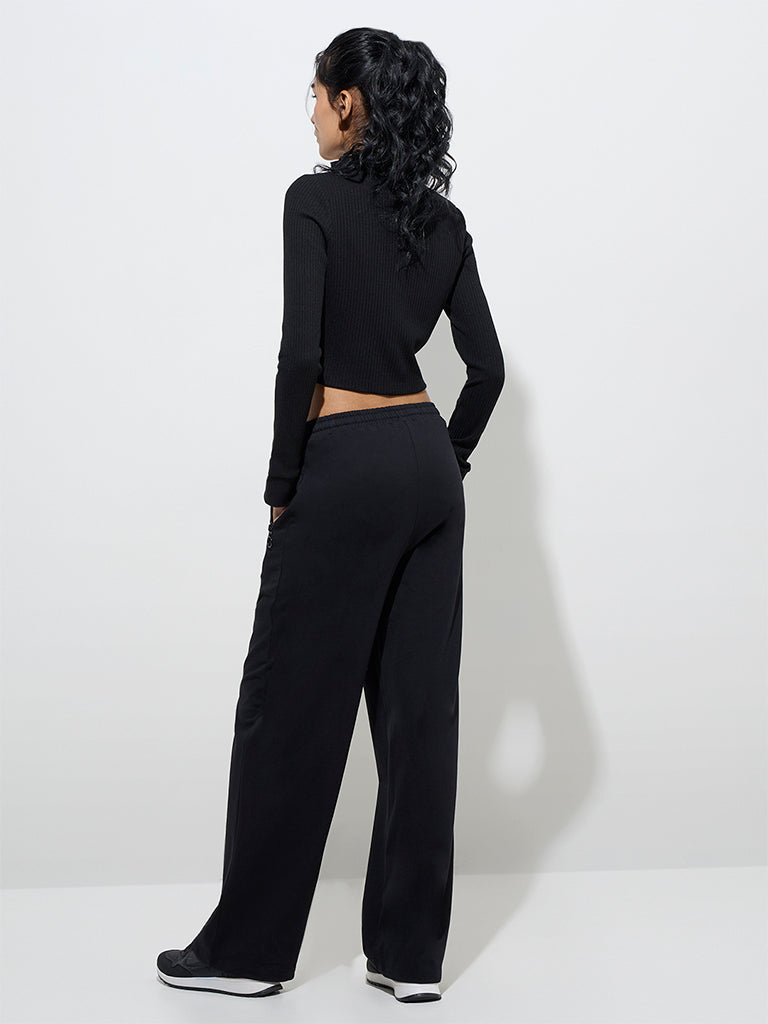 Studiofit Black Ribbed Jacket