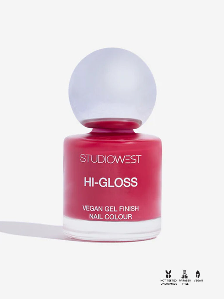 Studiowest Hi-Gloss Berry Blush BE-05 Creme Nail Colour - 8 ml