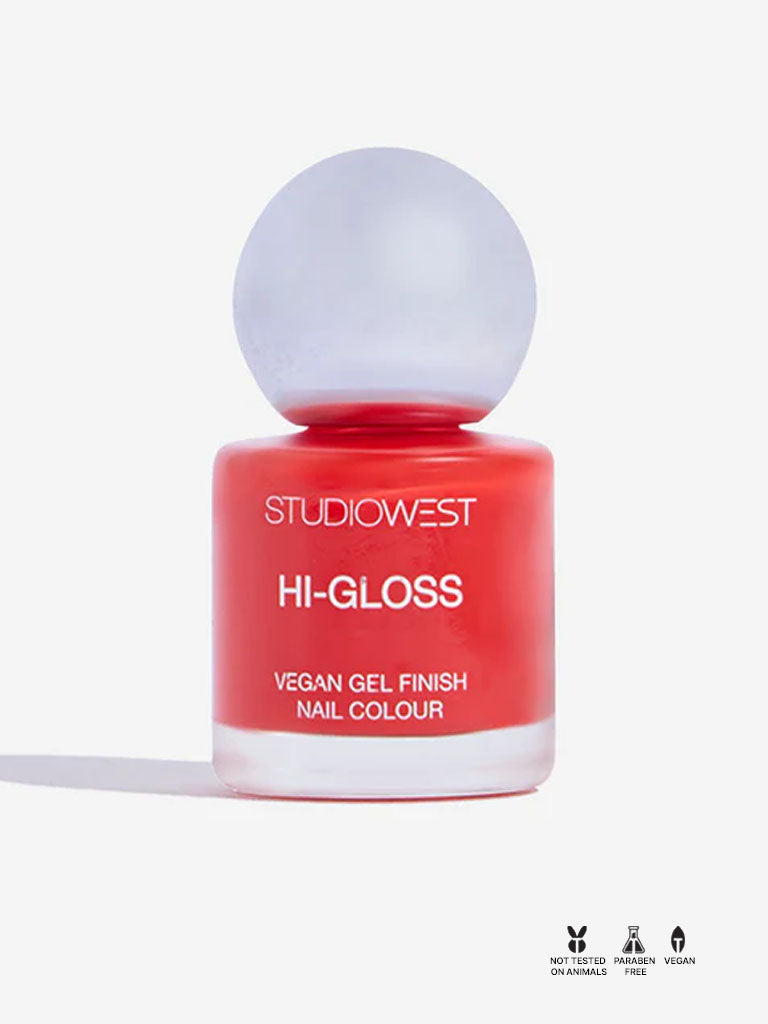 Studiowest Hi-Gloss Red Love R-05 Creme Nail Colour - 8 ml