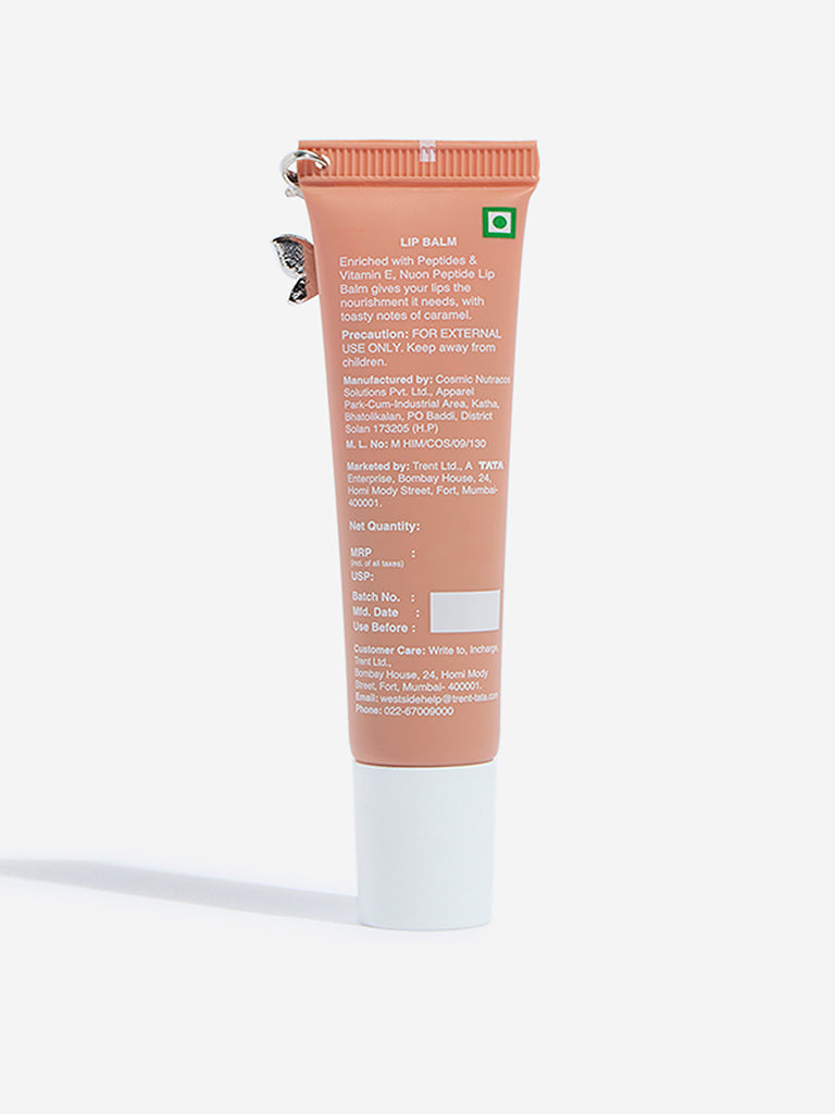 Nuon Peptide Caramel Truffle Lip Balm - 10 gm