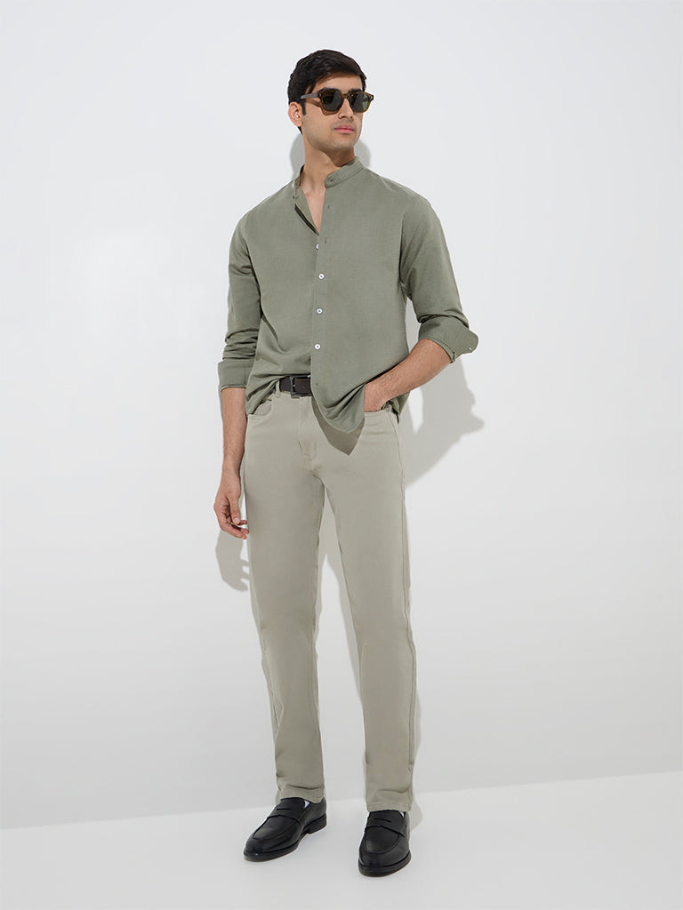Ascot Sage Relaxed - Fit Mid - Rise Jeans