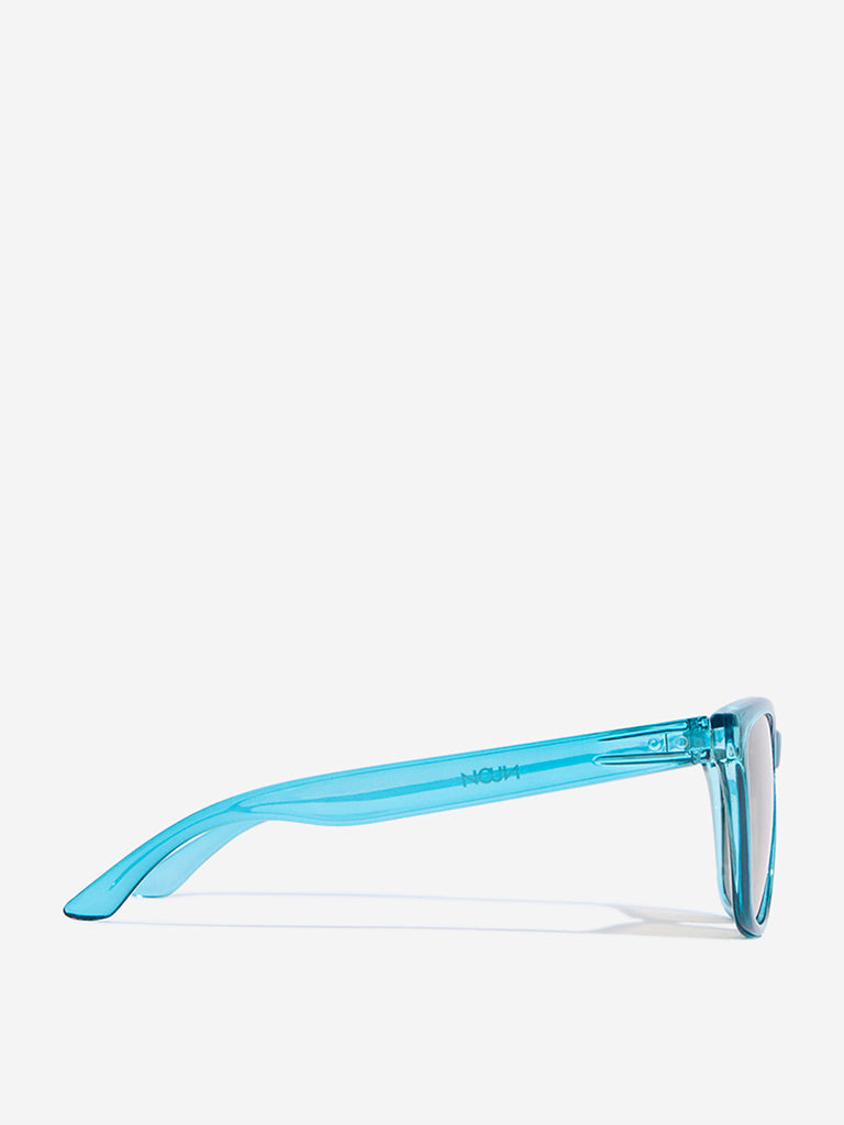 Nuon Blue Square Sunglasses with Cleaning Cloth
