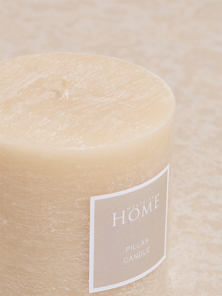 Westside Home Ivory Pillar Candle