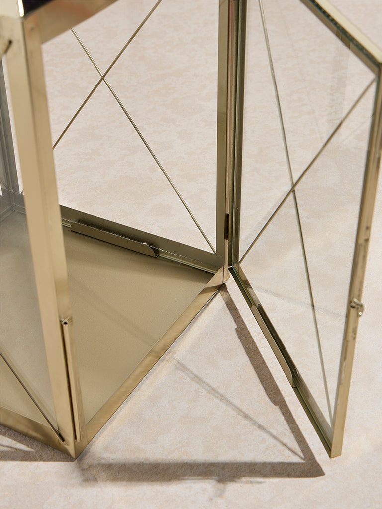 Westside Home Gold House Lantern - Large