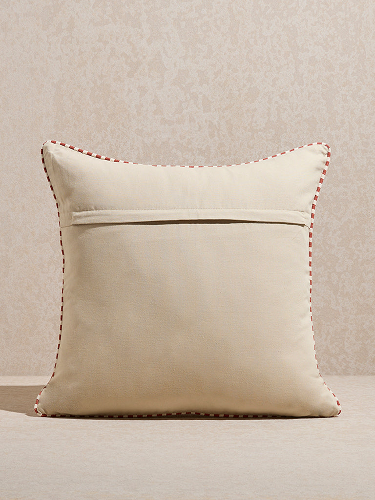 Westside Home Rust Velveteen Cushion Cover