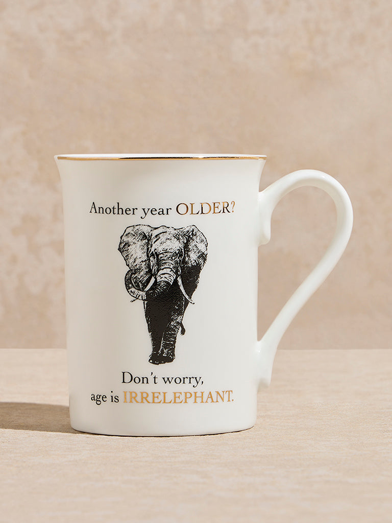 Westside Home White Printed Mug