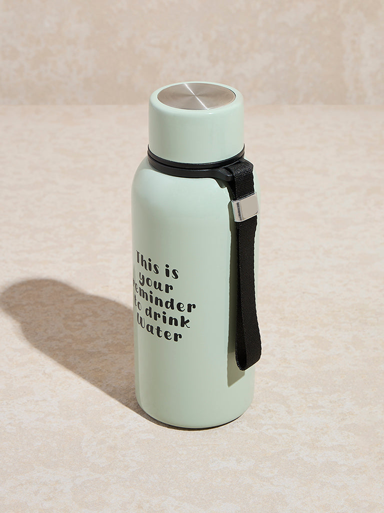 Westside Home Mint Typographic Water Bottle