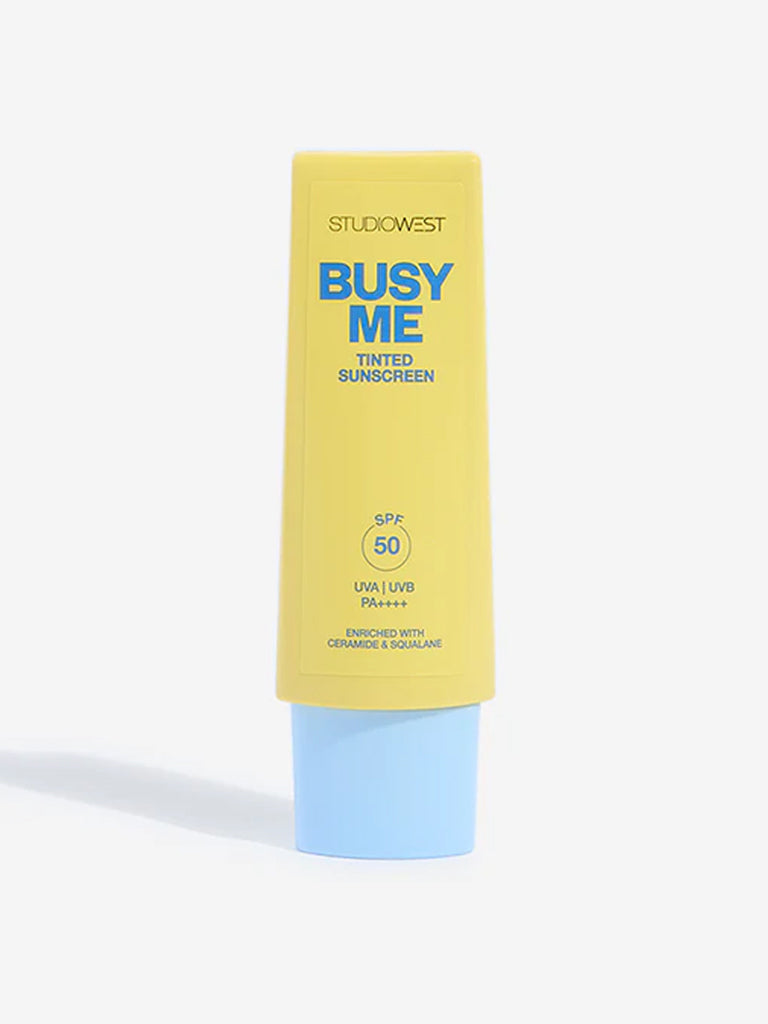 Studiowest Busy Me SPF 50 PA++++ Tinted Sunscreen - 40 gm