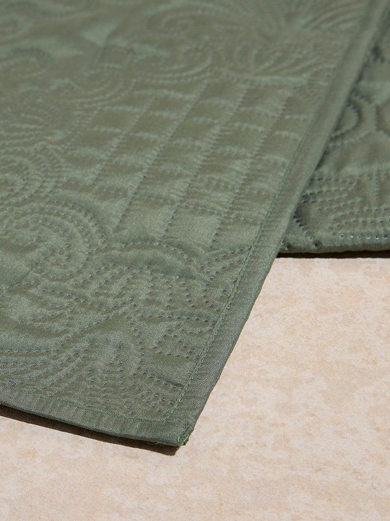 Westside Home Sage Heat Seal Table Runner