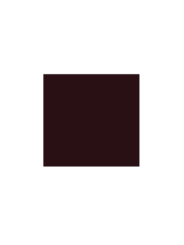 LOV Dark Brown Ruched Top