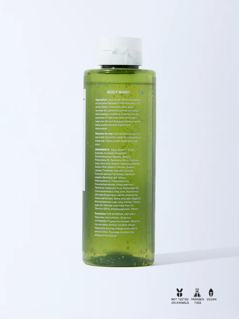 Studiowest Cucumber Bamboo Body Wash - 250 ml