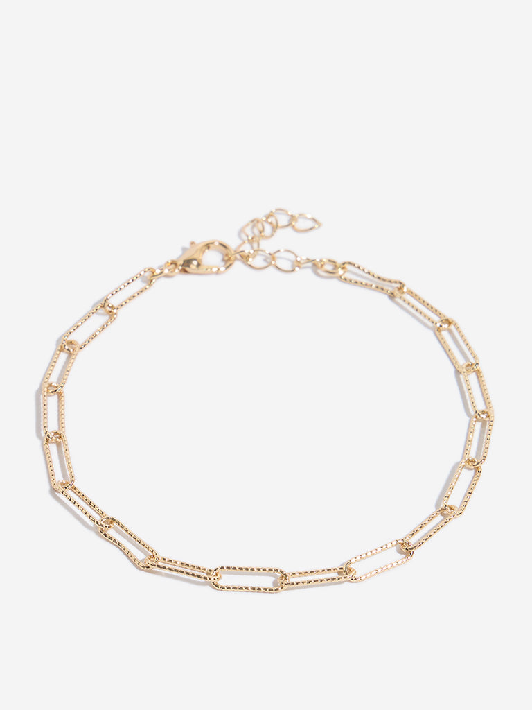 Westside Accessories Gold DIY Multi-Charms Bracelet Set - Pack of 2