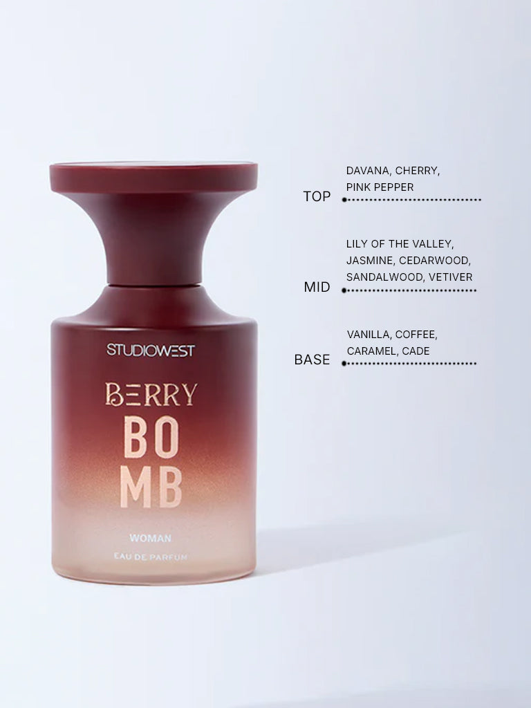 Studiowest Berry Bomb Eau De Parfum - 50  ML