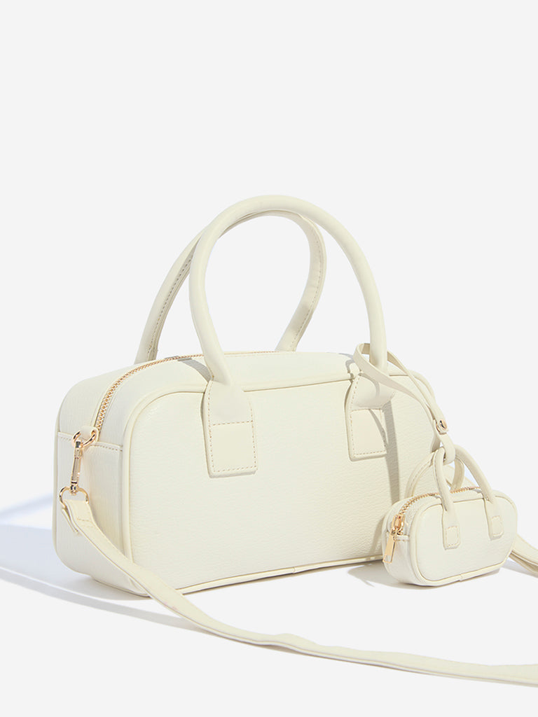 Westside Off-White Crossbody Bag