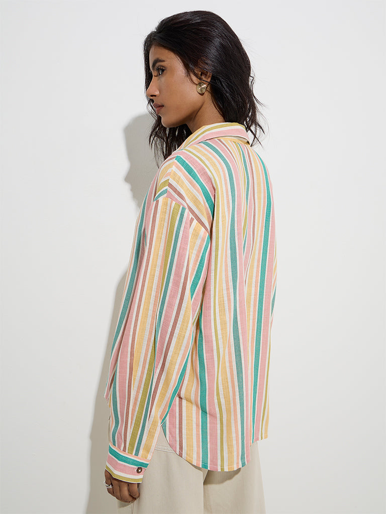 LOV Multicolour Striped Shirt