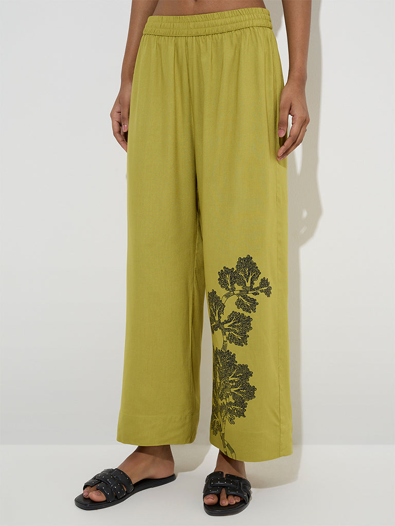 Utsa Green Botanical Design Palazzos